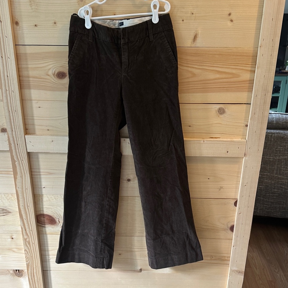 GAP Men's Dark Brown Corduroy Pants